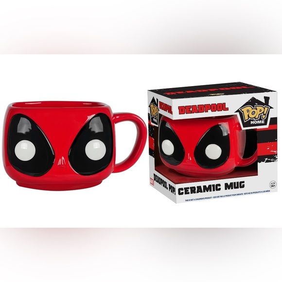 Funko POP! Marvel Red Deadpool Mug - Picture 3 of 4